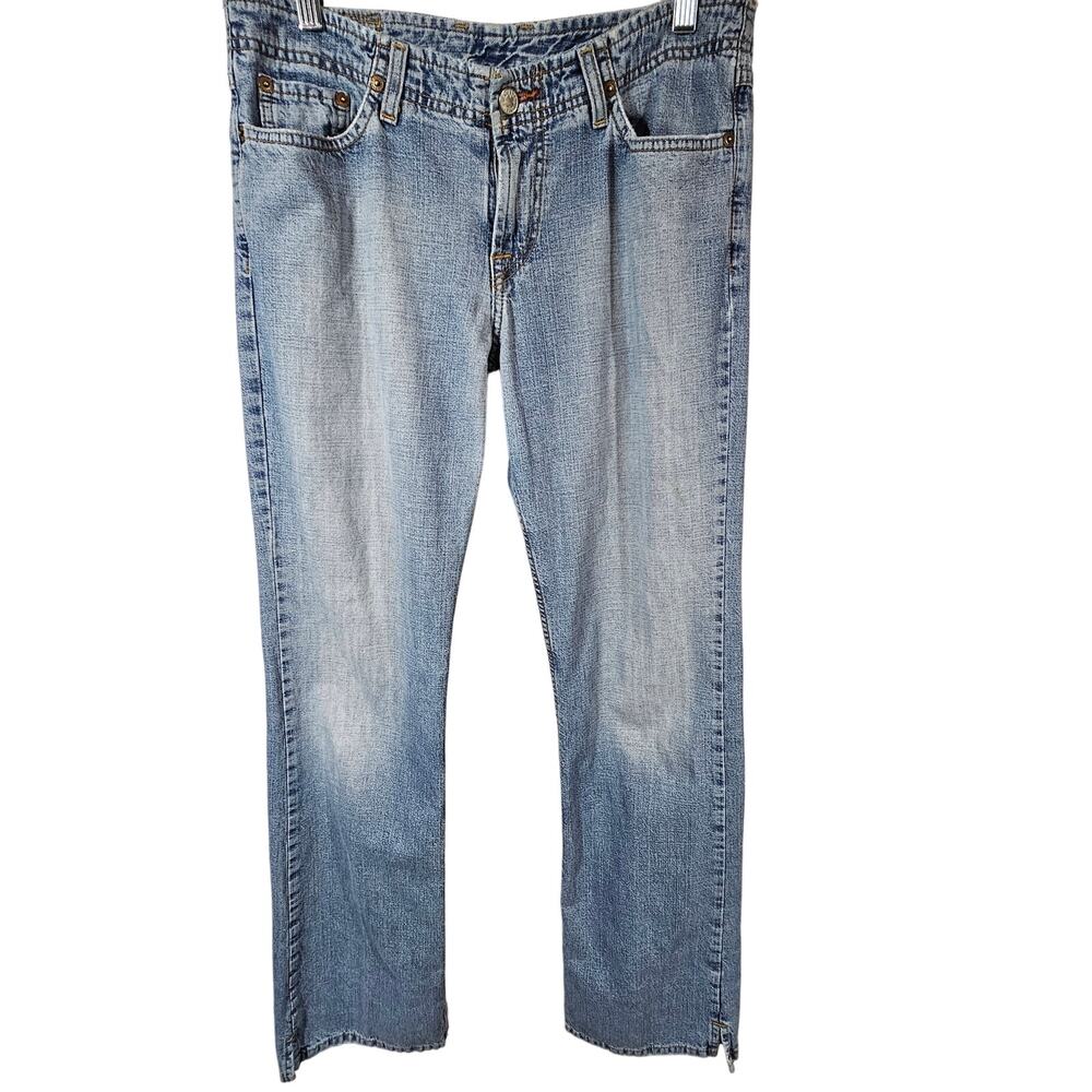 Lucky Brand Dungarees by Gene Montesano Wonder Jean Women's 8/29 LONG Vintage